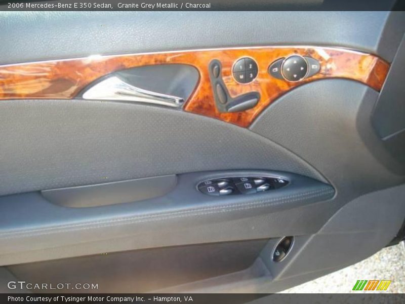 Granite Grey Metallic / Charcoal 2006 Mercedes-Benz E 350 Sedan