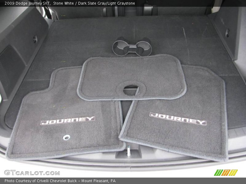 Stone White / Dark Slate Gray/Light Graystone 2009 Dodge Journey SXT