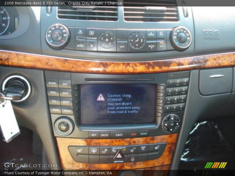 Granite Grey Metallic / Charcoal 2006 Mercedes-Benz E 350 Sedan