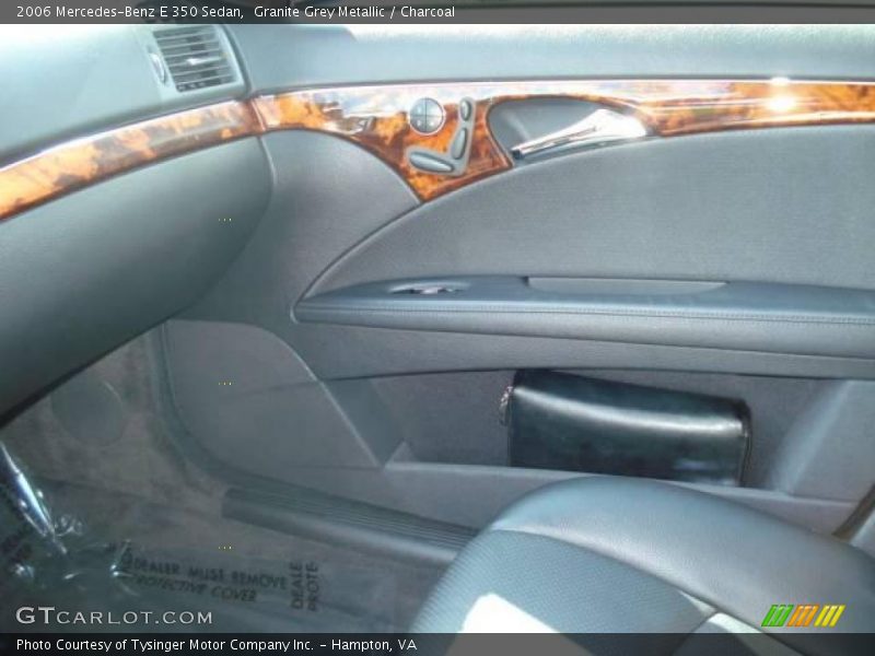 Granite Grey Metallic / Charcoal 2006 Mercedes-Benz E 350 Sedan