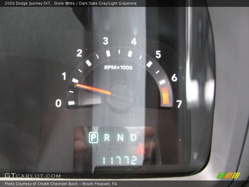 Stone White / Dark Slate Gray/Light Graystone 2009 Dodge Journey SXT