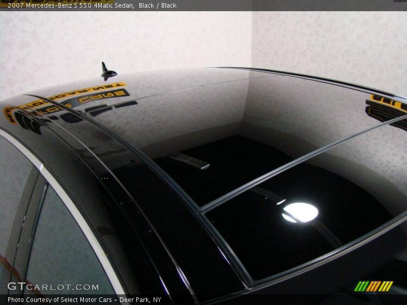 Black / Black 2007 Mercedes-Benz S 550 4Matic Sedan