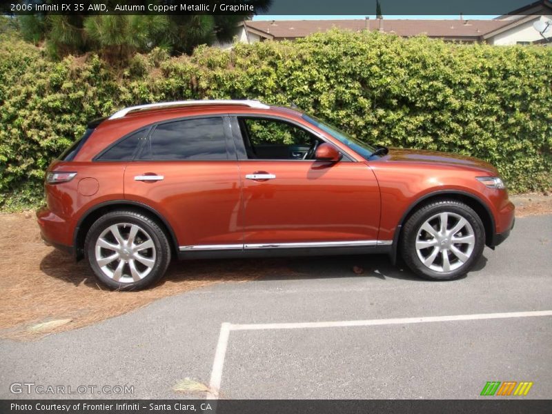 Autumn Copper Metallic / Graphite 2006 Infiniti FX 35 AWD