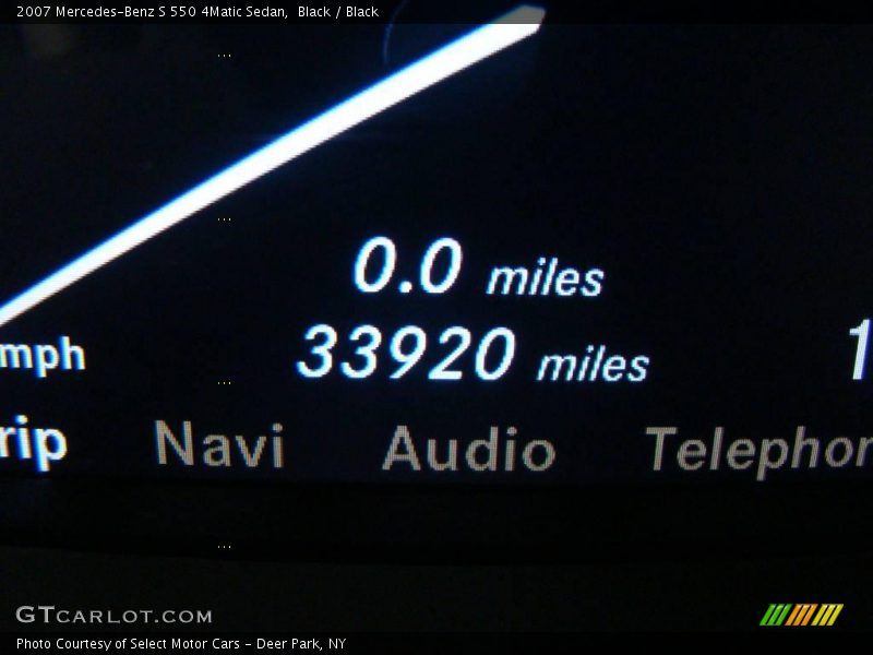 Black / Black 2007 Mercedes-Benz S 550 4Matic Sedan