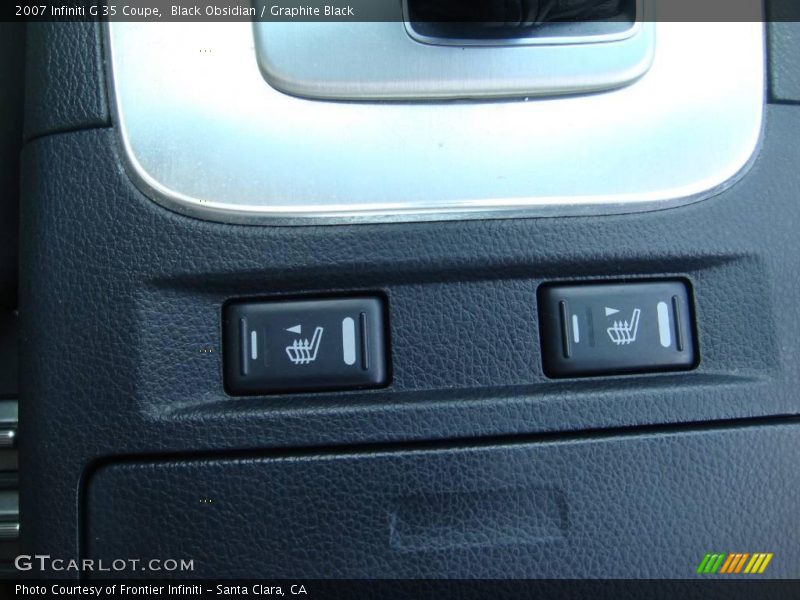 Black Obsidian / Graphite Black 2007 Infiniti G 35 Coupe