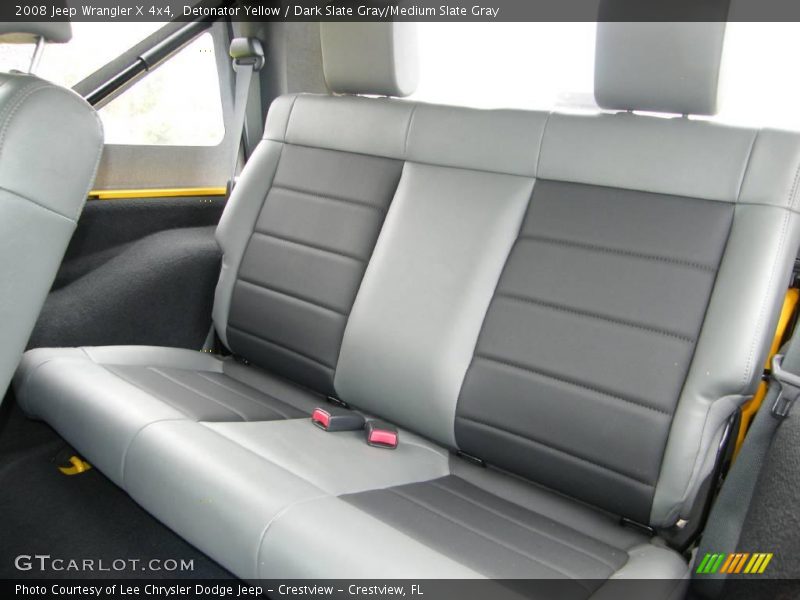 Detonator Yellow / Dark Slate Gray/Medium Slate Gray 2008 Jeep Wrangler X 4x4