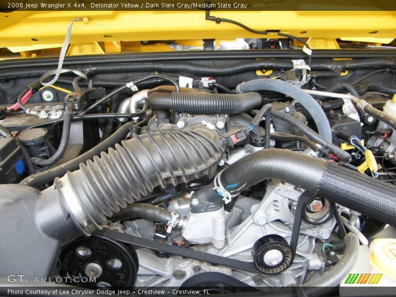 Detonator Yellow / Dark Slate Gray/Medium Slate Gray 2008 Jeep Wrangler X 4x4