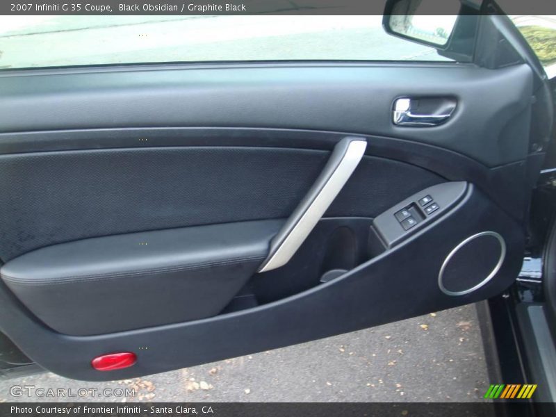 Black Obsidian / Graphite Black 2007 Infiniti G 35 Coupe