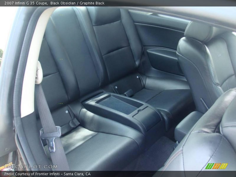 Black Obsidian / Graphite Black 2007 Infiniti G 35 Coupe