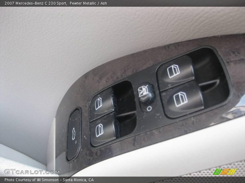 Pewter Metallic / Ash 2007 Mercedes-Benz C 230 Sport