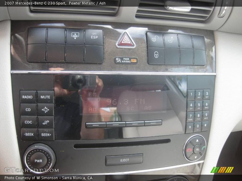 Pewter Metallic / Ash 2007 Mercedes-Benz C 230 Sport