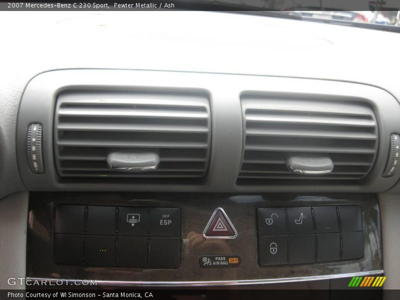 Pewter Metallic / Ash 2007 Mercedes-Benz C 230 Sport