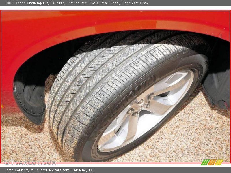 Inferno Red Crystal Pearl Coat / Dark Slate Gray 2009 Dodge Challenger R/T Classic