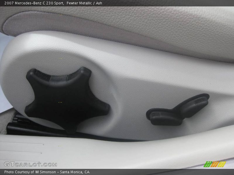 Pewter Metallic / Ash 2007 Mercedes-Benz C 230 Sport