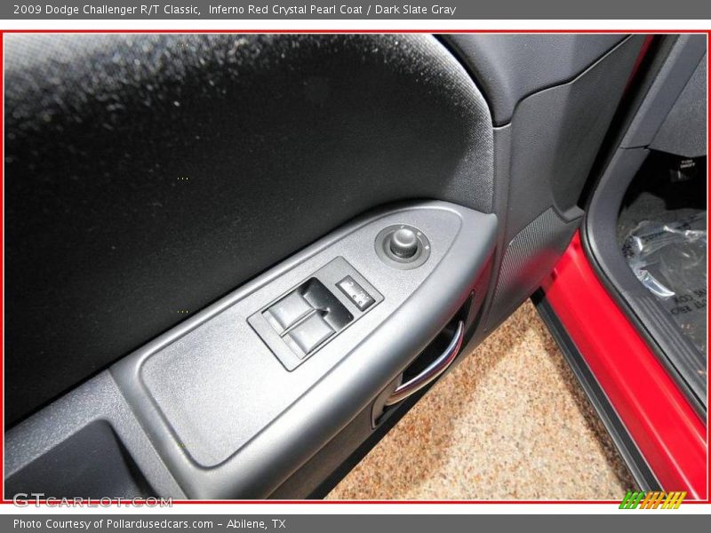 Inferno Red Crystal Pearl Coat / Dark Slate Gray 2009 Dodge Challenger R/T Classic