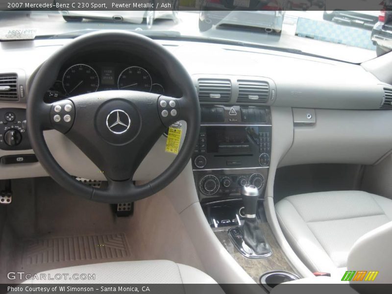 Pewter Metallic / Ash 2007 Mercedes-Benz C 230 Sport