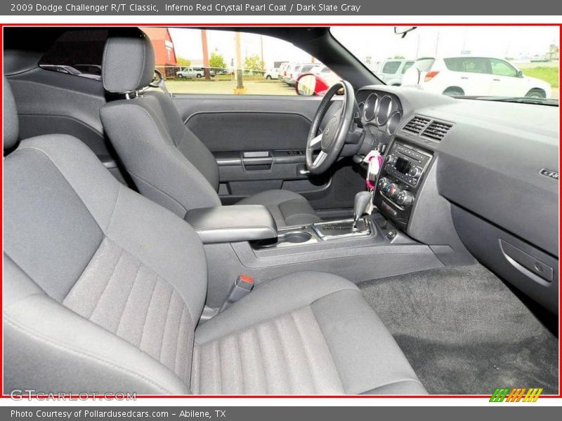 Inferno Red Crystal Pearl Coat / Dark Slate Gray 2009 Dodge Challenger R/T Classic