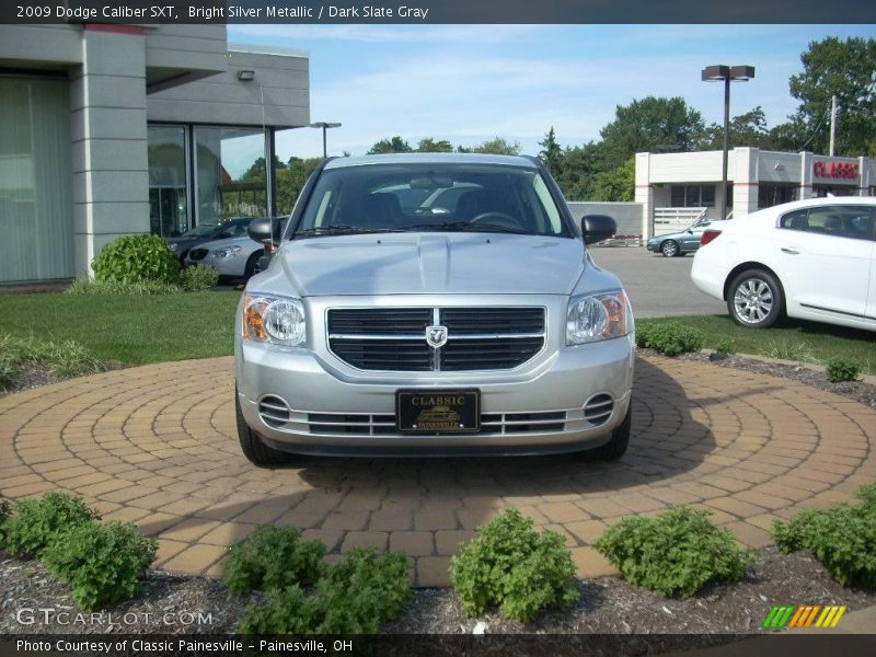 Bright Silver Metallic / Dark Slate Gray 2009 Dodge Caliber SXT