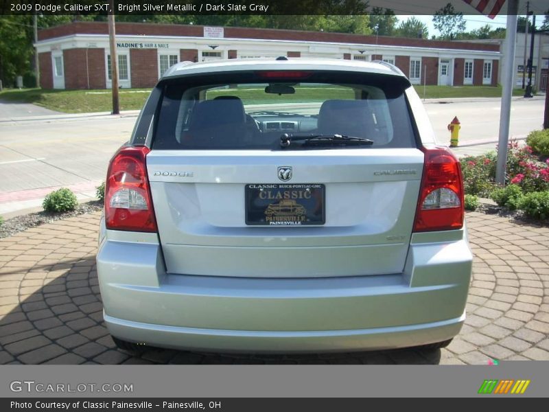 Bright Silver Metallic / Dark Slate Gray 2009 Dodge Caliber SXT