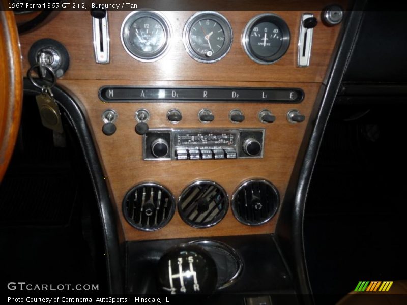 Burgundy / Tan 1967 Ferrari 365 GT 2+2
