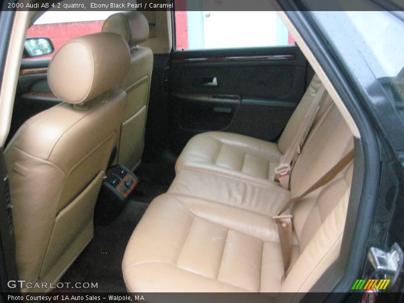 Ebony Black Pearl / Caramel 2000 Audi A8 4.2 quattro