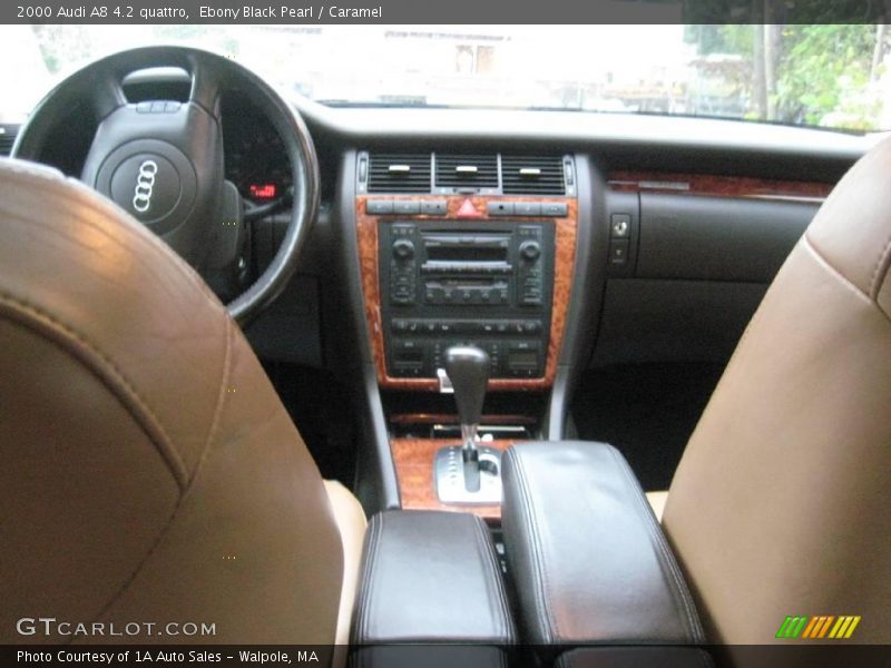 Ebony Black Pearl / Caramel 2000 Audi A8 4.2 quattro