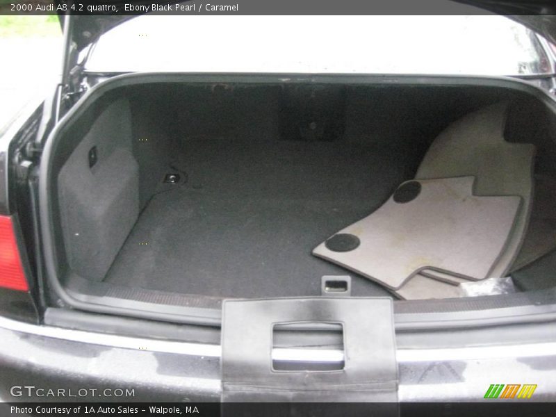 Ebony Black Pearl / Caramel 2000 Audi A8 4.2 quattro