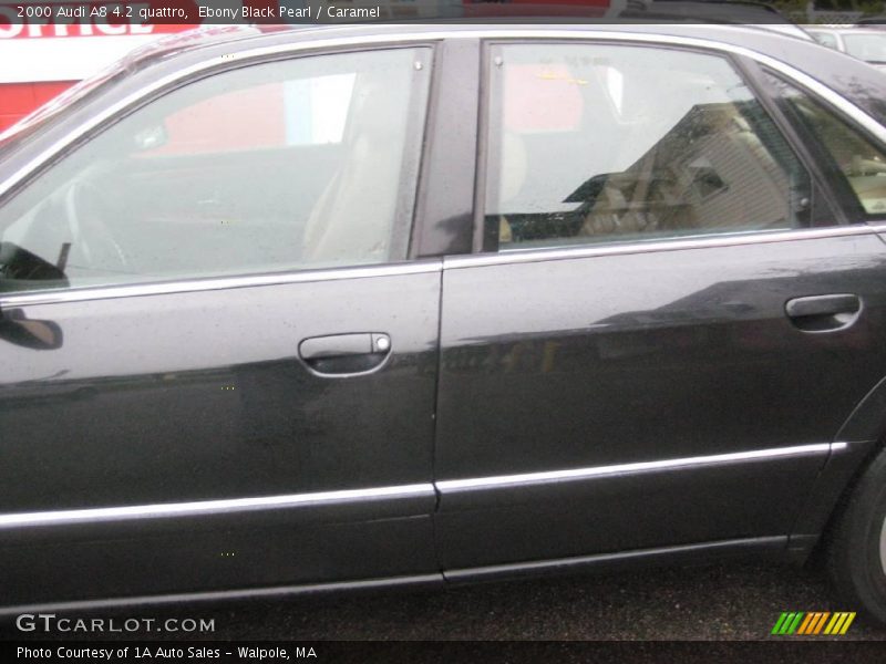 Ebony Black Pearl / Caramel 2000 Audi A8 4.2 quattro