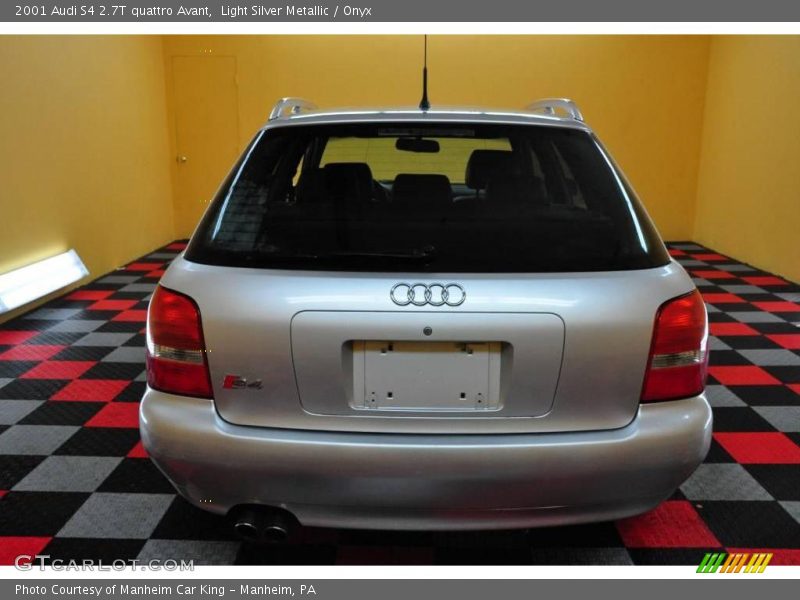 Light Silver Metallic / Onyx 2001 Audi S4 2.7T quattro Avant