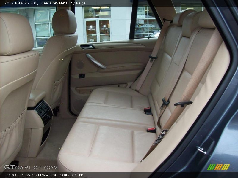 Steel Grey Metallic / Beige 2002 BMW X5 3.0i