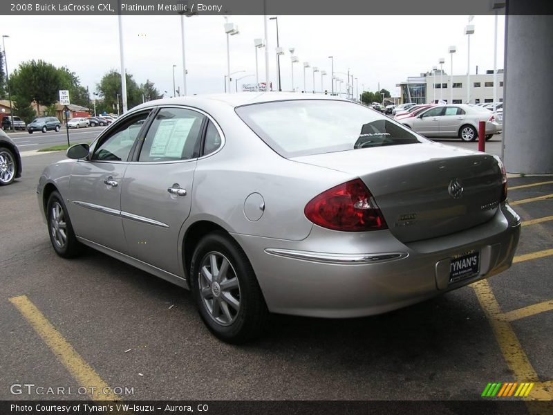 Platinum Metallic / Ebony 2008 Buick LaCrosse CXL