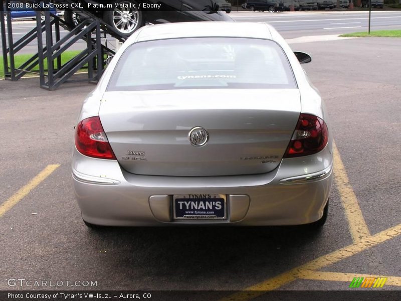 Platinum Metallic / Ebony 2008 Buick LaCrosse CXL