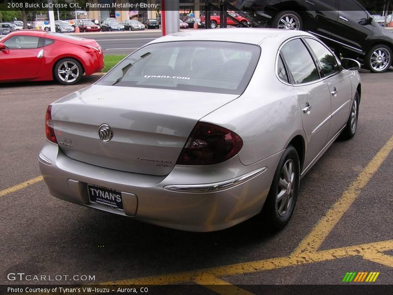 Platinum Metallic / Ebony 2008 Buick LaCrosse CXL