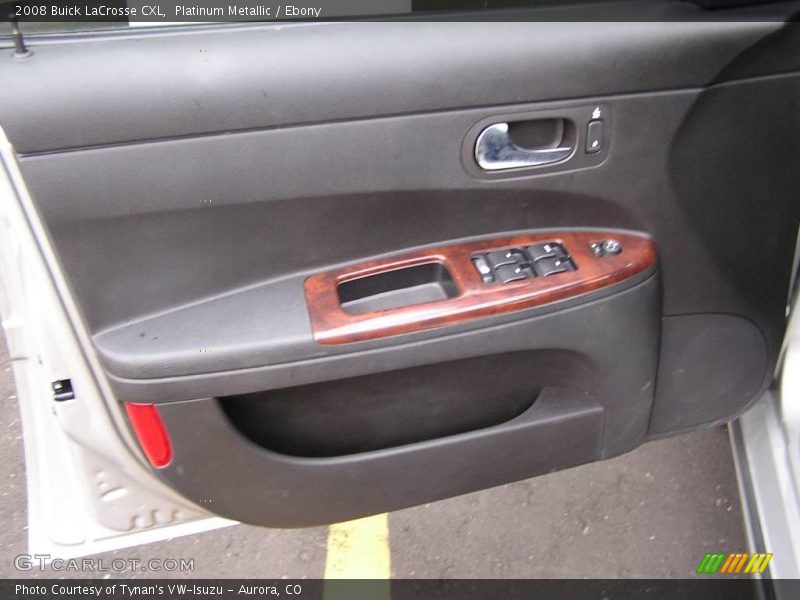 Platinum Metallic / Ebony 2008 Buick LaCrosse CXL