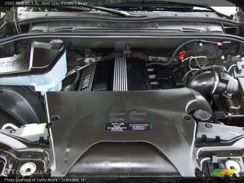 Steel Grey Metallic / Beige 2002 BMW X5 3.0i