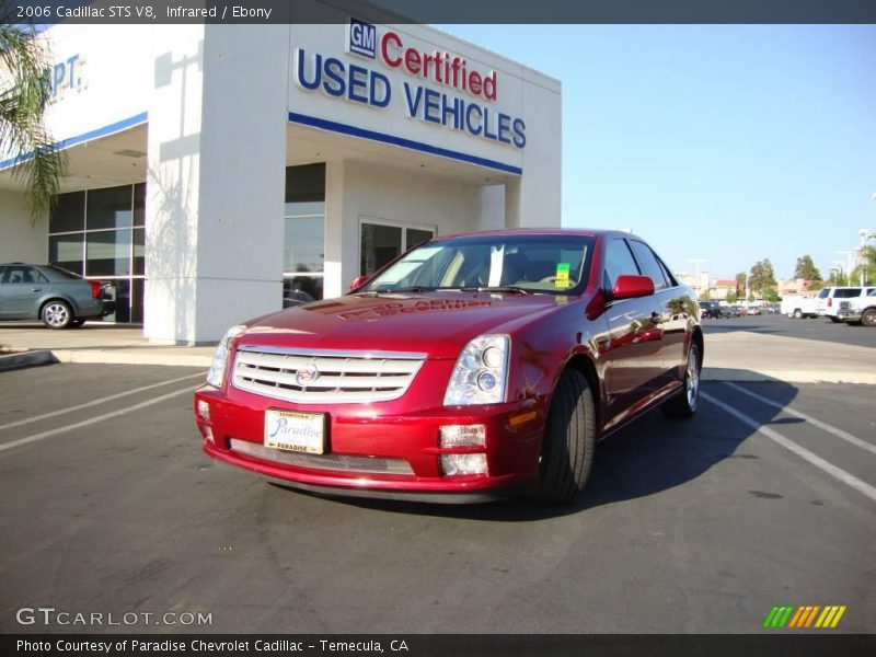 Infrared / Ebony 2006 Cadillac STS V8