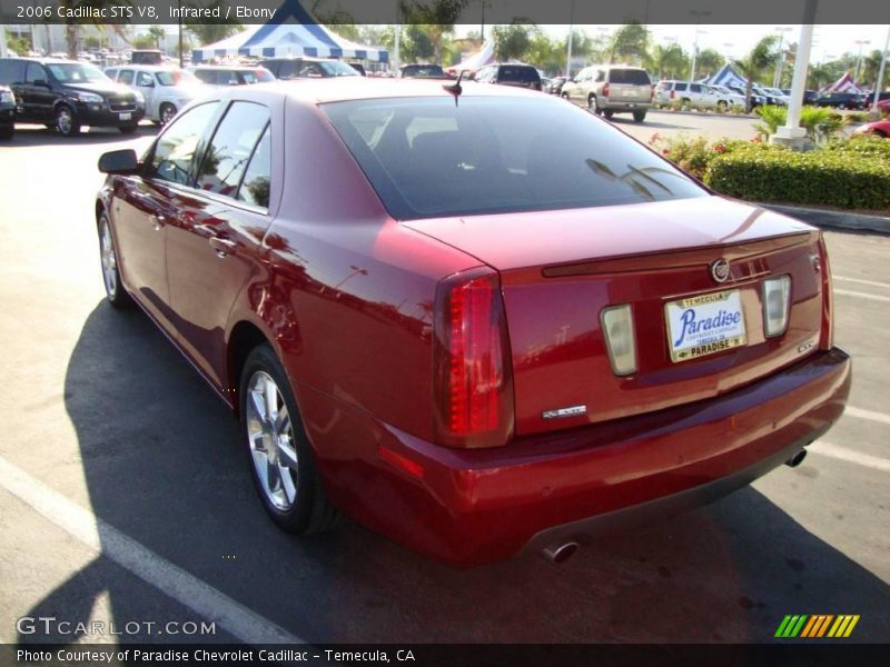 Infrared / Ebony 2006 Cadillac STS V8