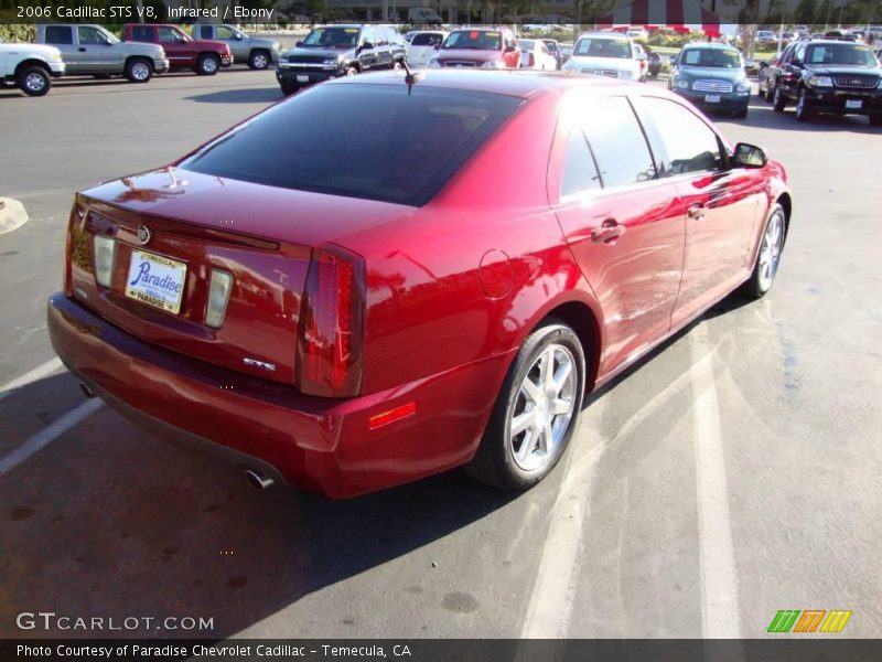 Infrared / Ebony 2006 Cadillac STS V8