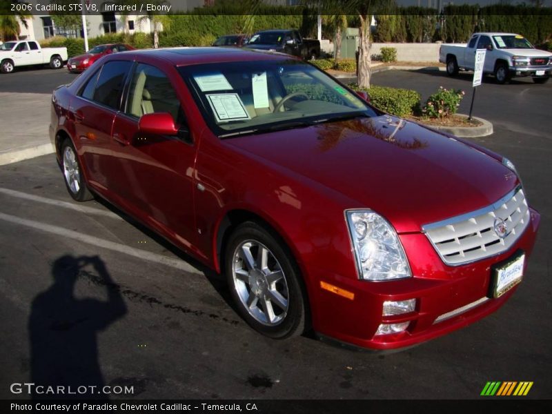 Infrared / Ebony 2006 Cadillac STS V8
