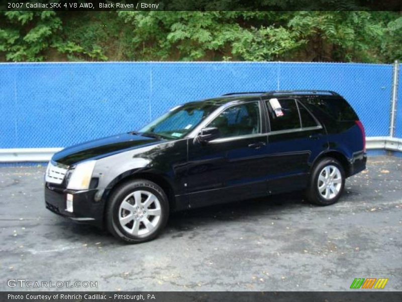 Black Raven / Ebony 2007 Cadillac SRX 4 V8 AWD