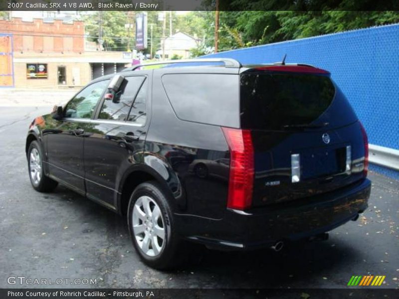 Black Raven / Ebony 2007 Cadillac SRX 4 V8 AWD