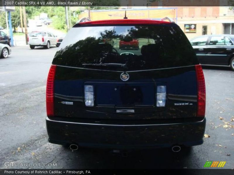 Black Raven / Ebony 2007 Cadillac SRX 4 V8 AWD