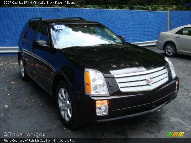 Black Raven / Ebony 2007 Cadillac SRX 4 V8 AWD