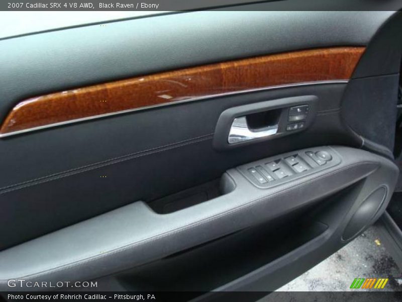 Black Raven / Ebony 2007 Cadillac SRX 4 V8 AWD