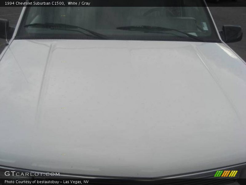 White / Gray 1994 Chevrolet Suburban C1500