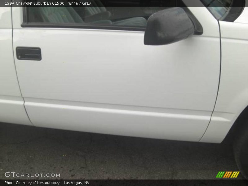 White / Gray 1994 Chevrolet Suburban C1500