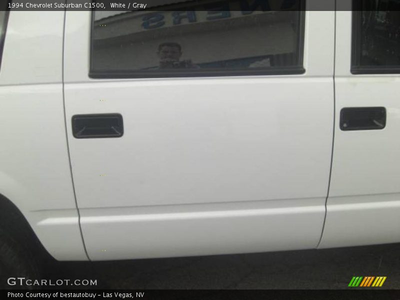 White / Gray 1994 Chevrolet Suburban C1500