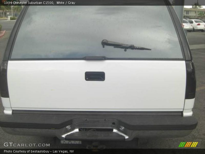 White / Gray 1994 Chevrolet Suburban C1500