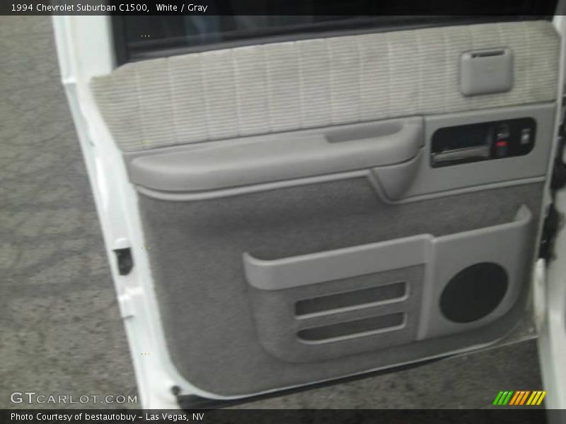 White / Gray 1994 Chevrolet Suburban C1500