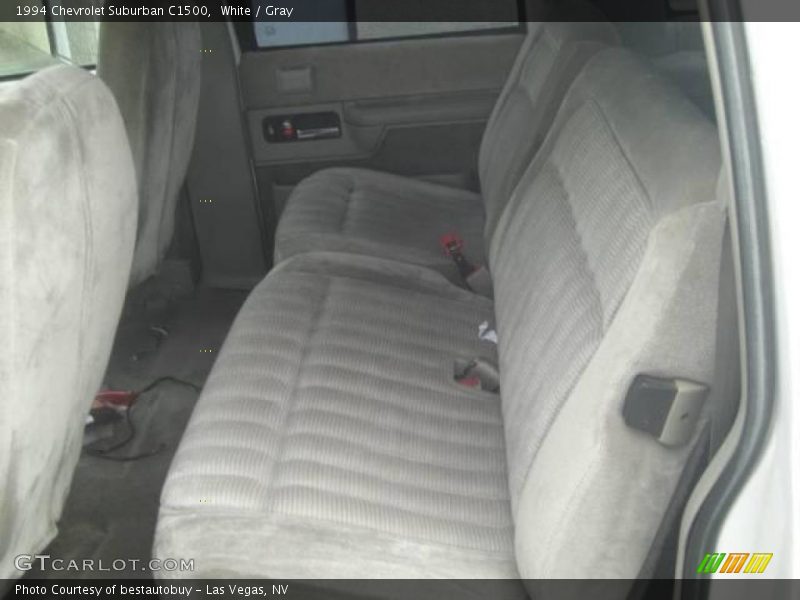 White / Gray 1994 Chevrolet Suburban C1500